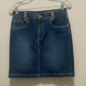 Women’s Lawman Western Slim Fit Denim  Jean Skirt Size 5